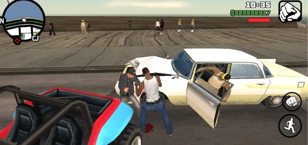 Home 4 Download screen of GTA San Andreas MOD APK for Android